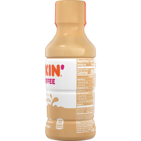 Dunkin' French Vanilla Iced Coffee Bottle