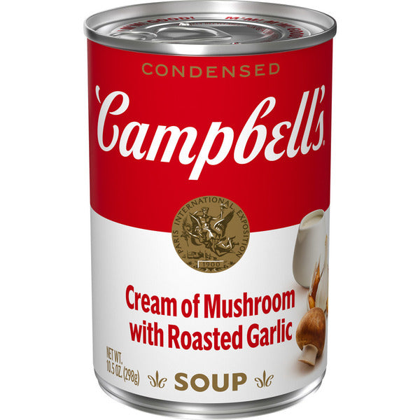 Campbell's Cream of Mushroom Soup With Roasted Garlic