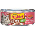 Purina Friskies Gravy Pate Wet Cat Food, Extra Gravy Pate With Salmon in Savory Gravy