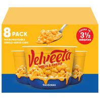 VELVEETA Shells & Cheese Original Microwavable Mac...
️