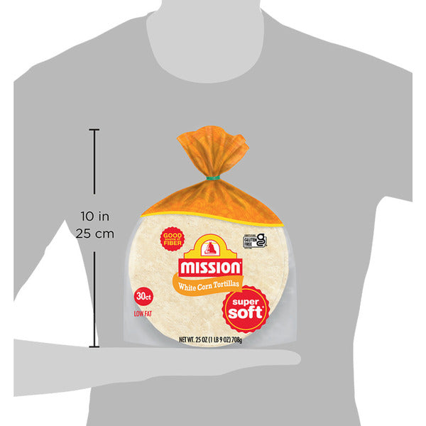 Mission White Corn Soft Tortillas