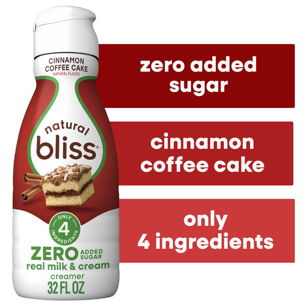 Coffee mate natural bliss Coffee Mate Cinnamon Coffee Cake Flavored Coffee Creamer
