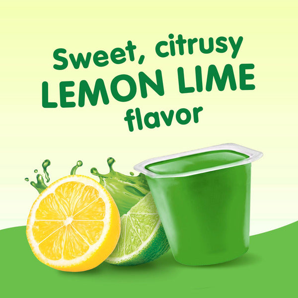 Snack Pack Zero Sugar Lemon Lime Flvrd Low Calorie Juicy Gels