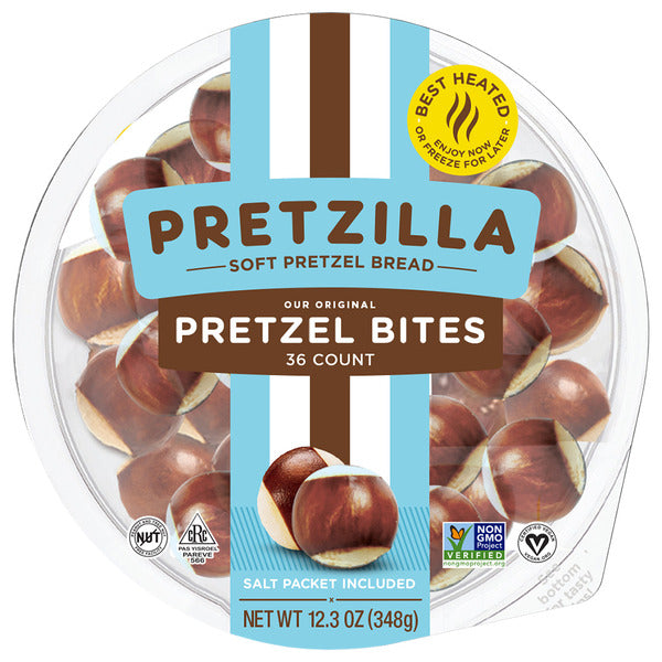 Pretzilla GMO-Free, Soft Pretzel Bites