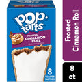 Pop-Tarts Frosted Cinnamon Roll Toaster Pastries, Breakfast Foods, 8 Count