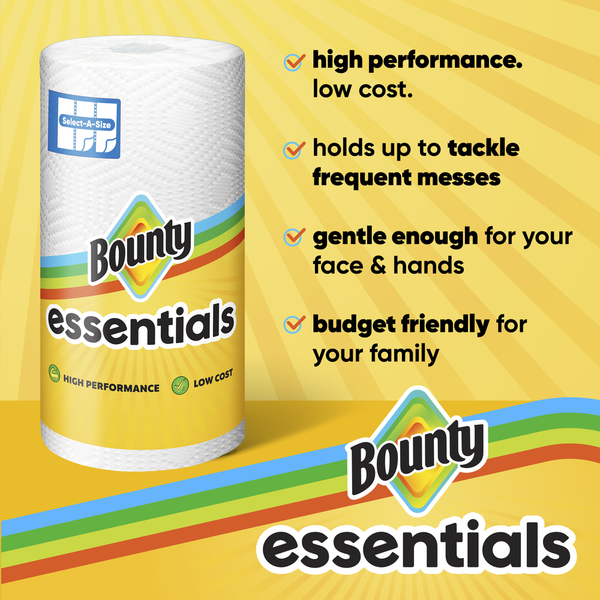 Bounty Essential Select-A-Size Paper Towels, 6 Count