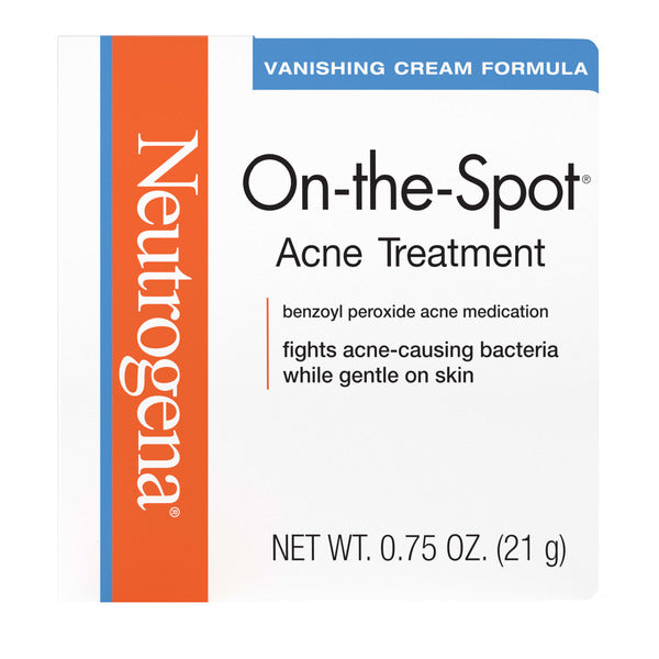 Neutrogena On-The-Spot Acne Treatment with Benzoyl Peroxide, 0.75 oz