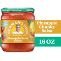 Newman's Own Salsa, Pineapple, Medium, Chunky