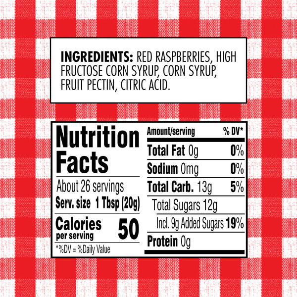 Smucker's Red Raspberry Preserves