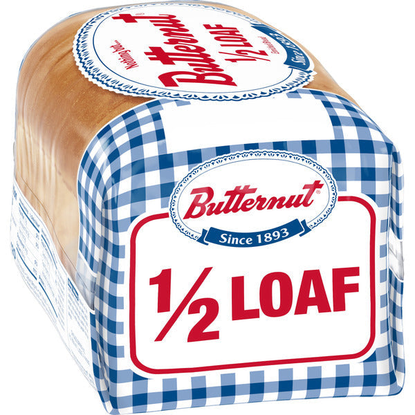 Butternut Half Loaf White Bread