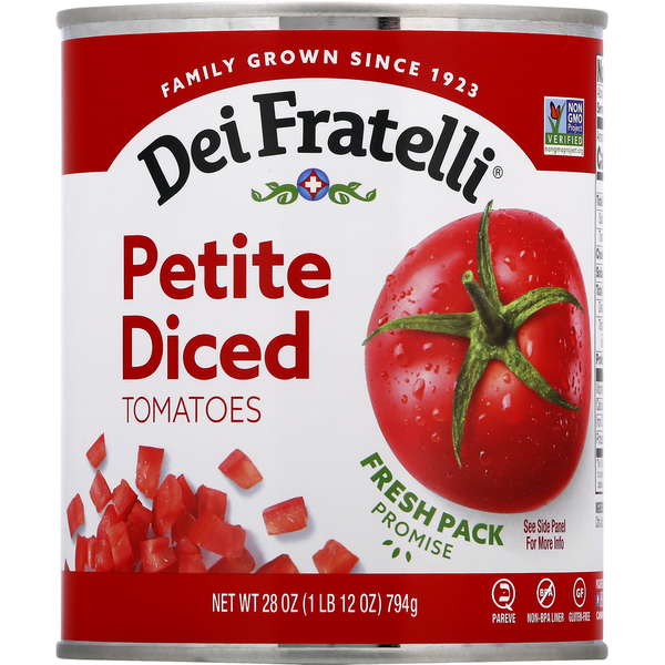 Dei Fratelli Tomatoes. Petite Diced