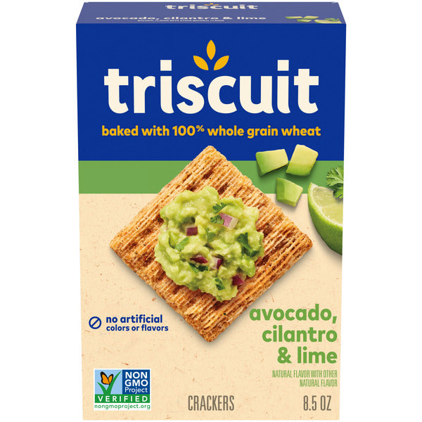 TRISCUIT Avocado, Cilantro & Lime Whole Grain Wheat Crackers
