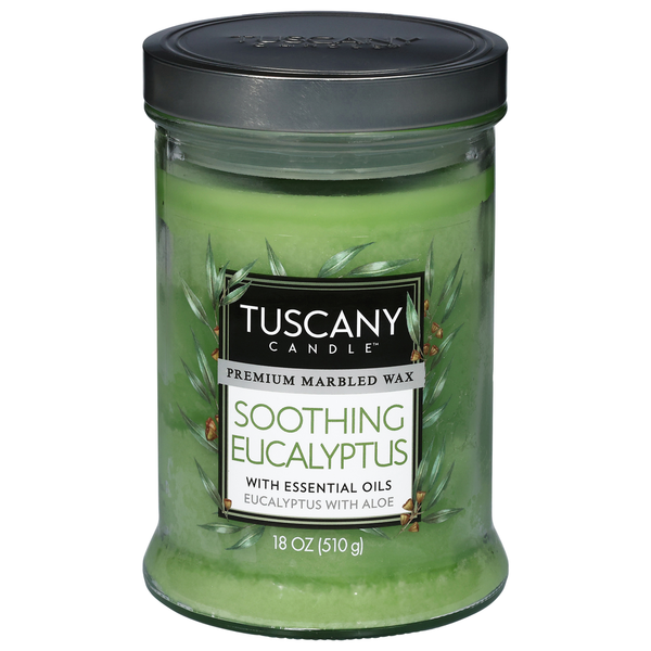 Tuscany Candle Soothing Eucalyptus Candle