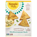 Simple Mills  Veggie Pita Crackers, Mediterranean Herb