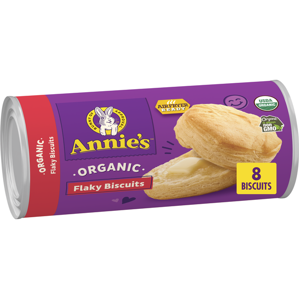 Annie's Organic Flaky Biscuits Refrigerated Dough