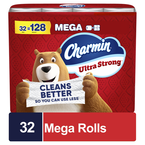 Charmin Ultra Strong Toilet Paper 32 Mega Rolls