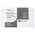 Mead 3" X 5" Ruled Index Cards️