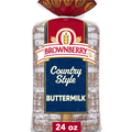 Brownberry Country Style, Buttermilk, Bread, White Bread, 24 oz