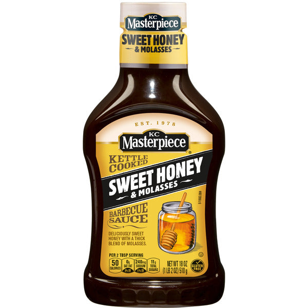 KC Masterpiece Sweet Honey and Molasses Barbecue Sauce
