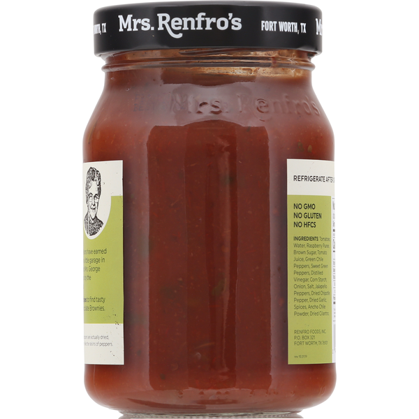 Mrs. Renfro's Salsa, Raspberry Chipotle, Medium