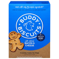 Buddy Biscuits Treats for Dogs, Crunchy, with Bacon & Cheese