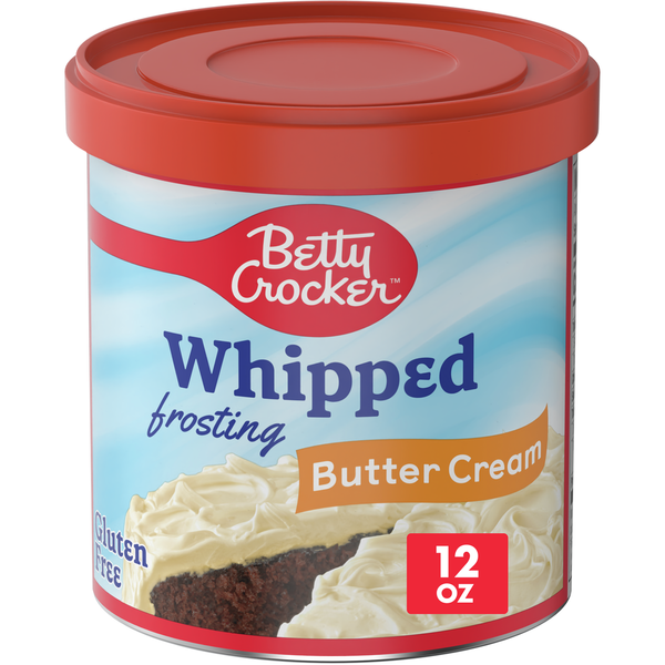 Betty Crocker Gluten Free Whipped Butter Cream Frosting