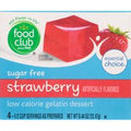 Food Club Gelatin Dessert, Sugar Free, Strawberry️