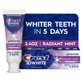 Crest 3DWhite Advanced Toothpaste, Radiant Mint