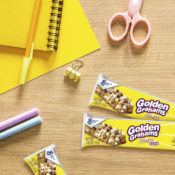 General Mills Golden Grahams S'mores Cereal Treat Bars