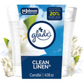 Glade Single Wick Candle, Clean Linen