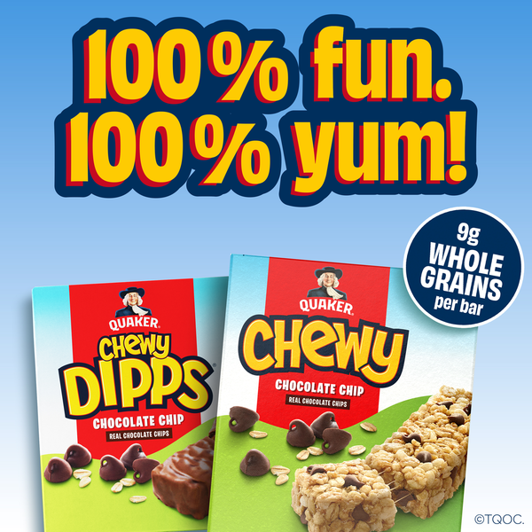 Quaker Chewy Dipps Granola Bars, Peanut Butter - Pack