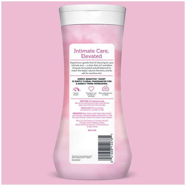 Summer's Eve Feminine Cleansing Wash, Simply Sensitive