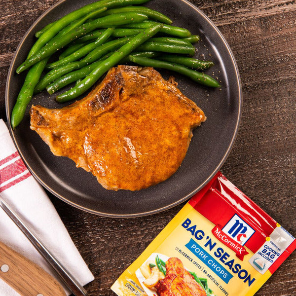 McCormick® Bag 'n Season® Pork Chops Cooking & Seasoning Mix