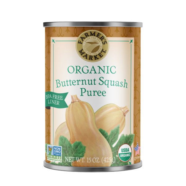 Farmer's Market Foods Organic Butternut Squash Puree