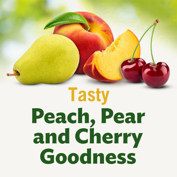 Del Monte Cherry Mixed Fruit Plastic Fruit Cups with No Sugar Added Plastic Fruit Cup Snacks