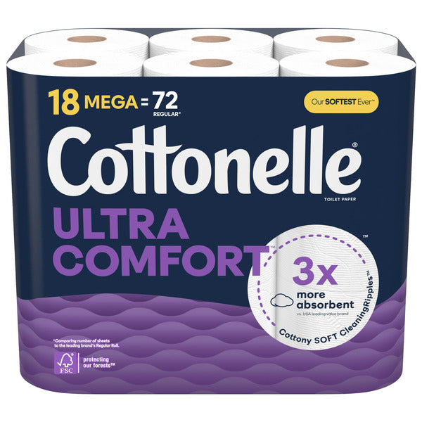 Cottonelle Ultra Comfort Soft Toilet Paper