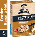 Quaker Instant Oatmeal, Protein, Banana Nut - Pack️