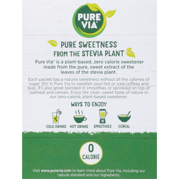 Pure Via Stevia Zero Calorie Sweetener
