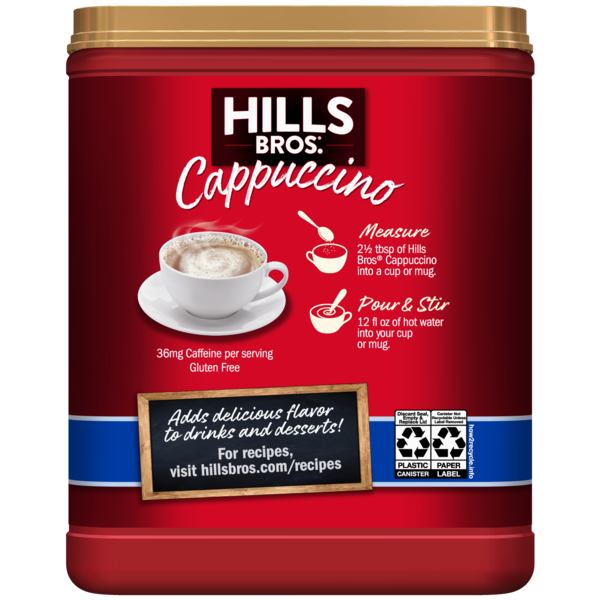 Hills Bros. Drink Mix, Sugar Free, French Vanilla