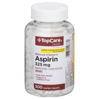 TopCare Aspirin, Regular Strength, 325 mg, Coated ...
️