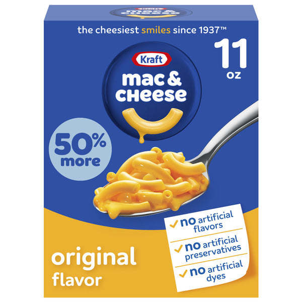 Kraft Original Mac & Cheese Macaroni and Cheese Dinner