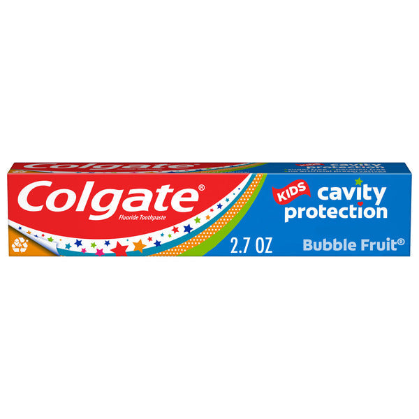 Colgate Cavity Protection Toothpaste, Bubble Fruit