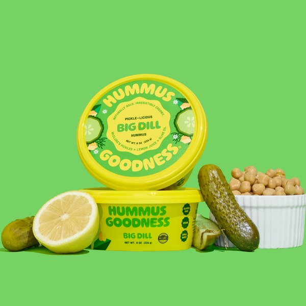 Hummus Goodness  Big Dill Hummus, Seed Oil Free