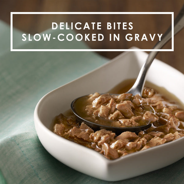 Purina Fancy Feast Gravy Wet Cat Food, Gravy Lovers Ocean Whitefish & Tuna Feast in Seafood Gravy