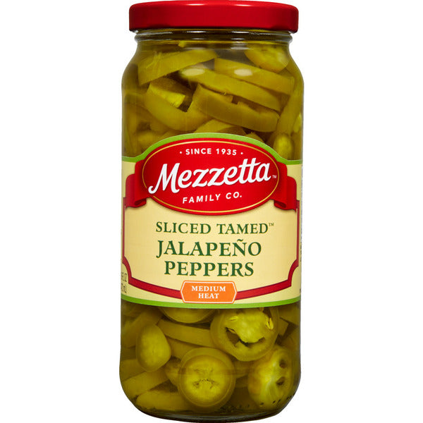 Mezzetta Sliced Tamed™ Jalapeño Peppers