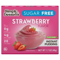 Simply Desserts Strawberry, Sugar Free Pudding️