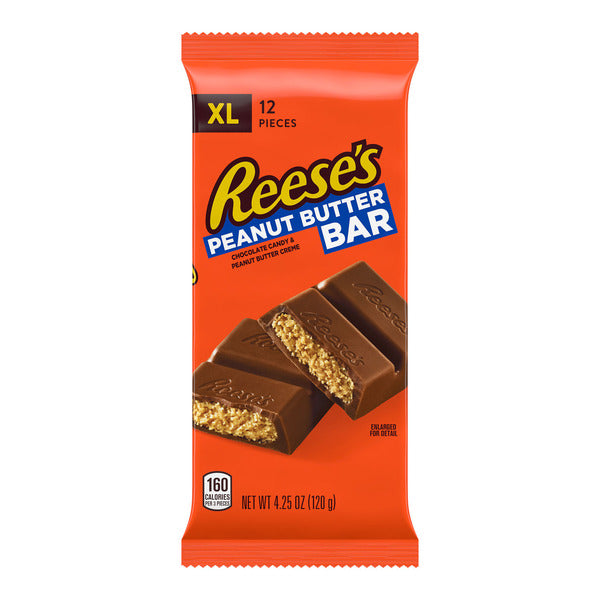 Reese's Chocolate Peanut Butter Creme XL, Candy Bar, 4.25 oz