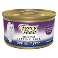 Purina Fancy Feast High Protein Senior Pate Wet Cat Food, Beef Feast Senior 7+