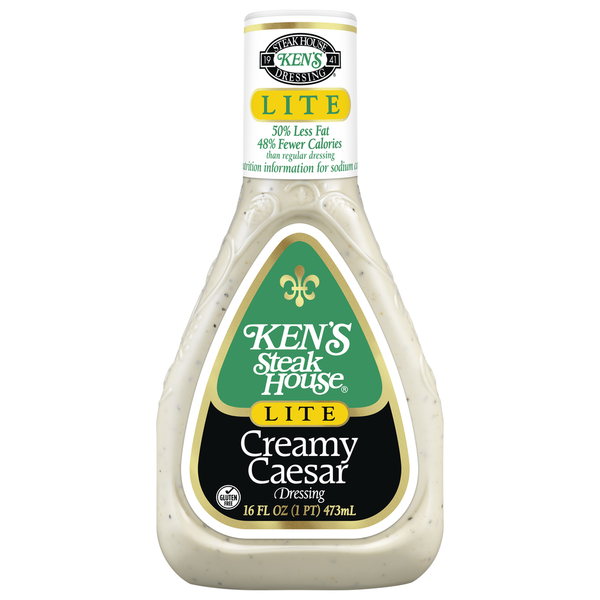 Ken's Steak House Lite Creamy Caesar Dressing