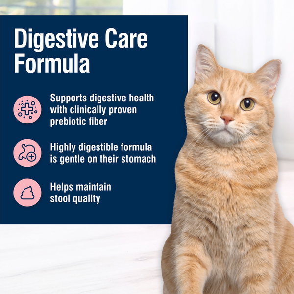 Blue Buffalo True Solutions Blissful Belly Natural Digestive Care Adult Dry Cat Food, Chicken